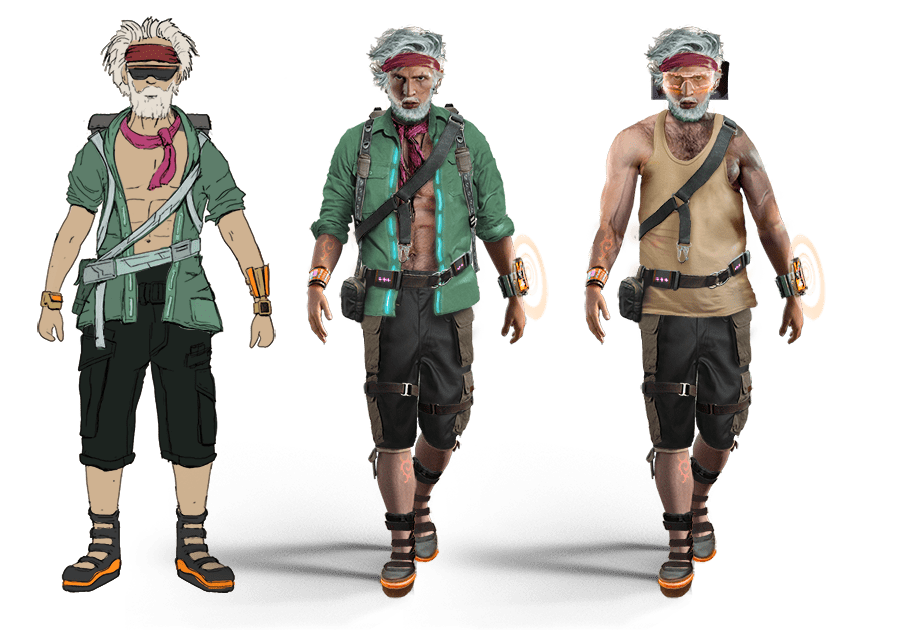 Character Design für Film und Games